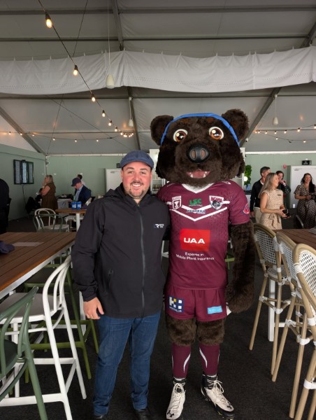 Adam Campton & Burleigh Bear
